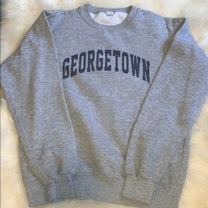 Brandy Melville GEORGETOWN crewneck